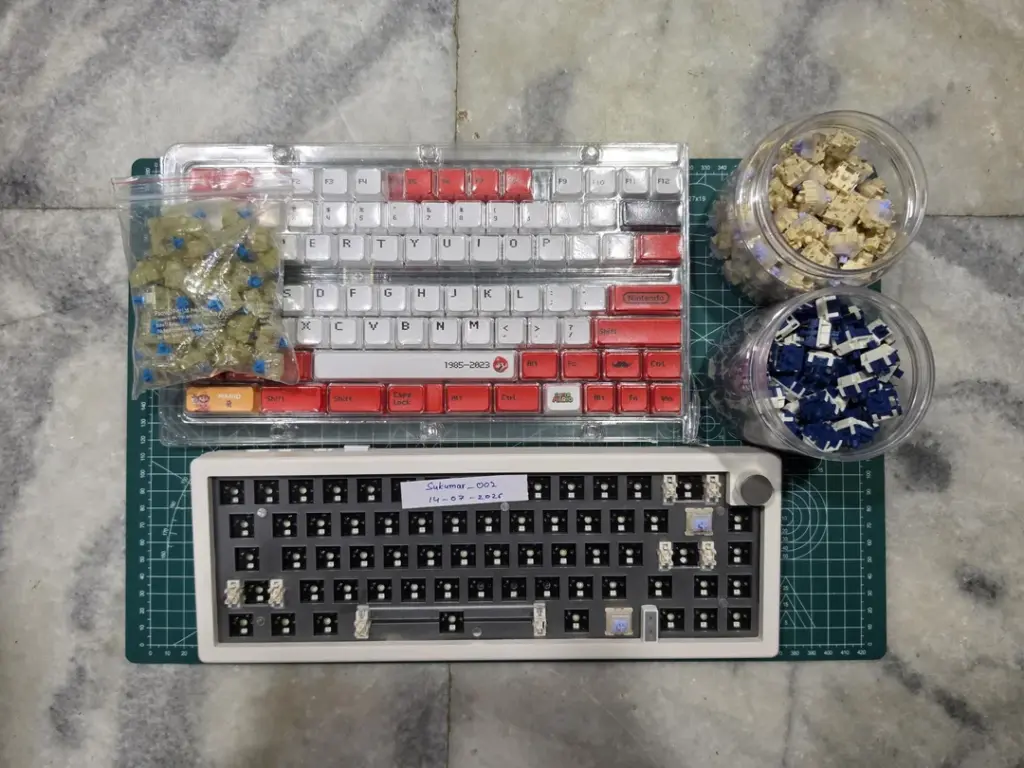 Factory-lubed switches