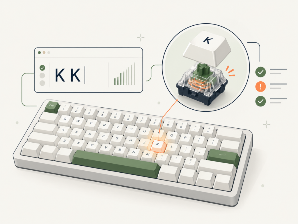 keyboard chatter test
